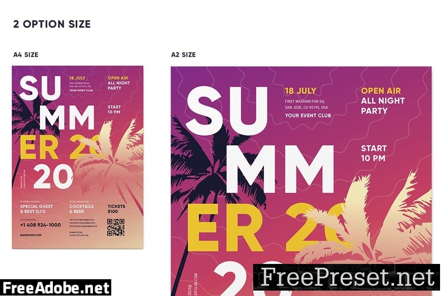 Summer Poster Template HJCEAKJ