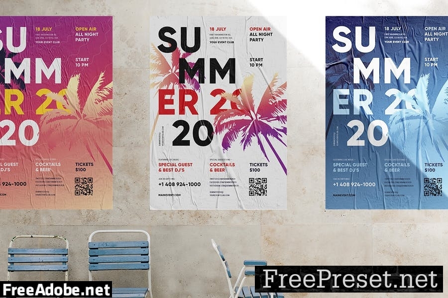 Summer Poster Template HJCEAKJ