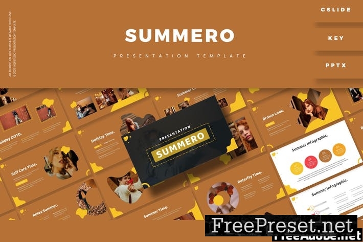 Summero - Presentation Template 89NLG8N