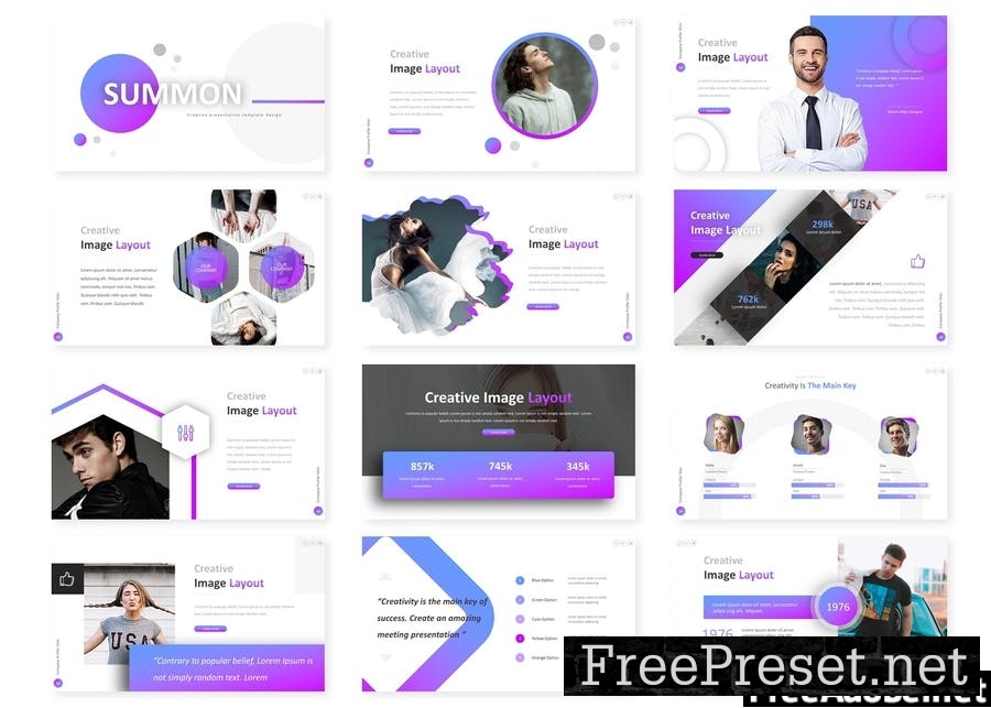 Summon - Powerpoint Template AL862R