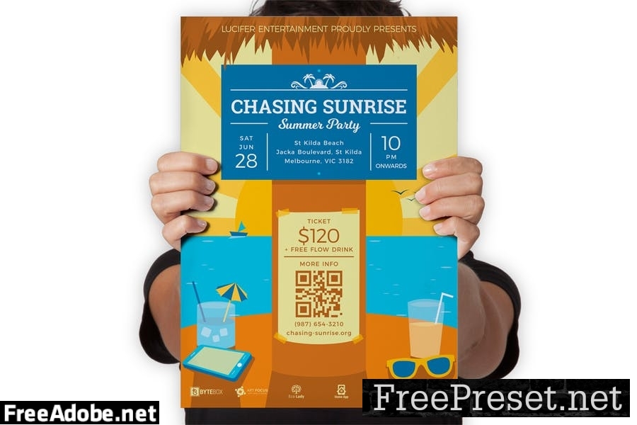 Sunrise : Music Event Poster J258S7