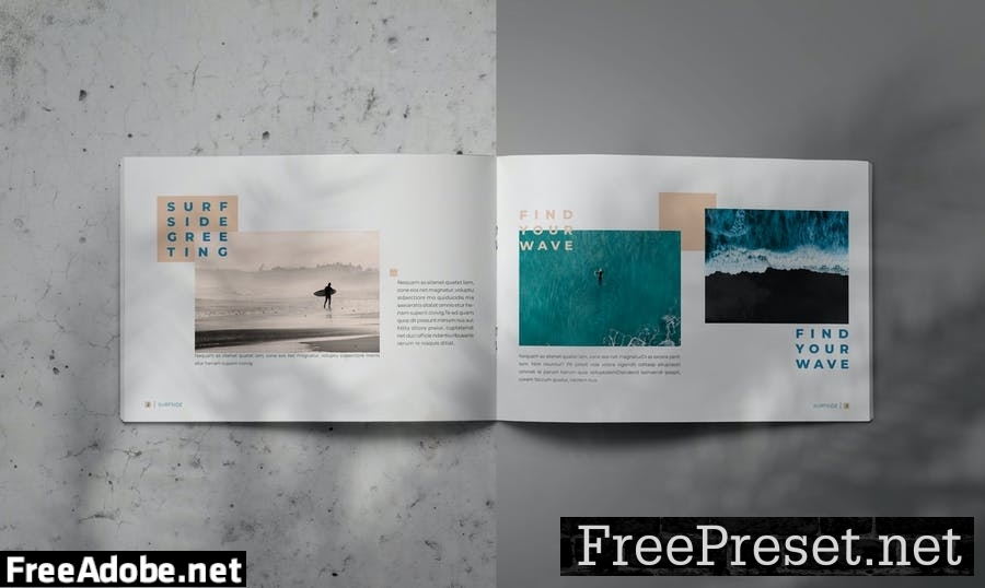 SURFSIDE - Indesign Lookbook Brochure Template