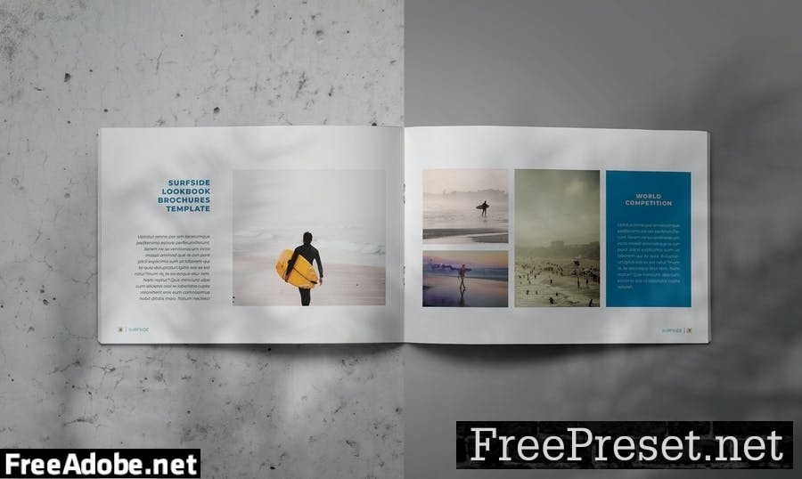 SURFSIDE - Indesign Lookbook Brochure Template