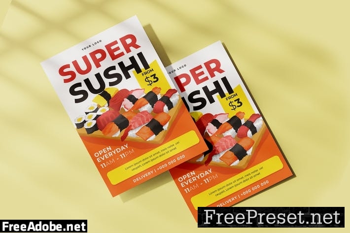 Sushi Flyer 2FYV5MN