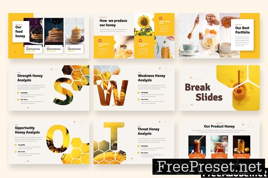 Sweetia - Beekeeping Powerpoint Template UY8ACWW