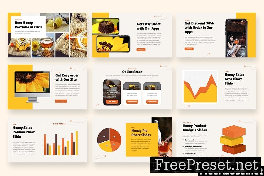 Sweetia - Beekeeping Powerpoint Template UY8ACWW