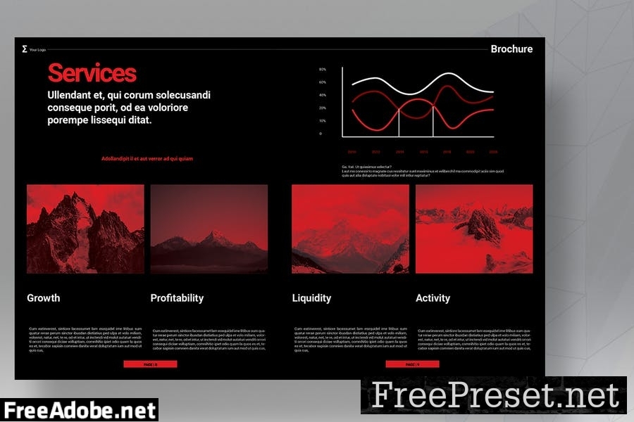 Swiss Style Brochure Template W3BWTYH