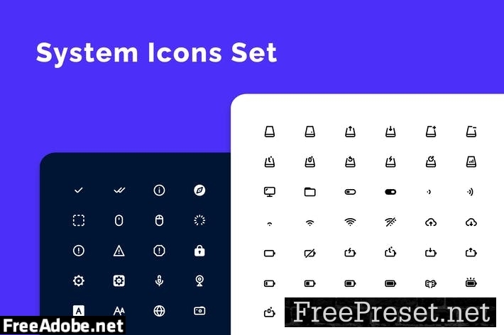 System Icons Set TPPSQM8