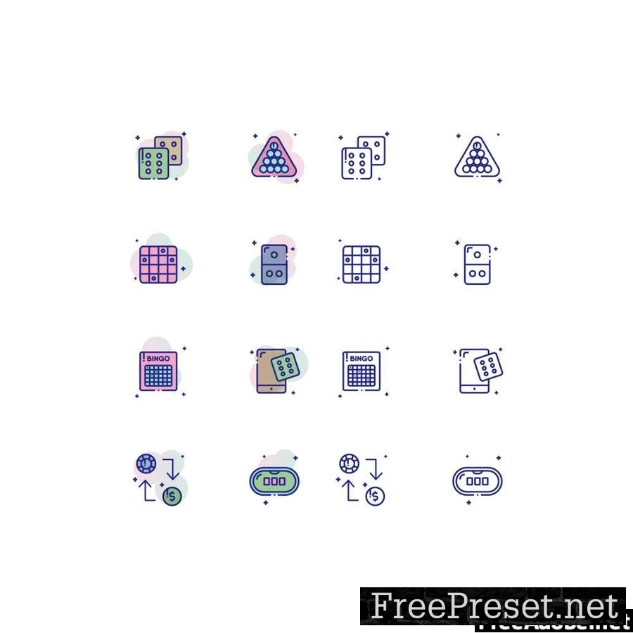 Table Games Icon Pack