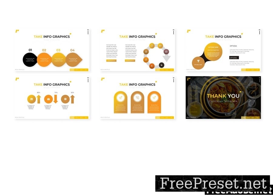 Take Food - Presentation Template