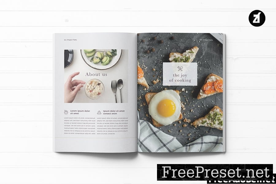 Tasty Cookbook template