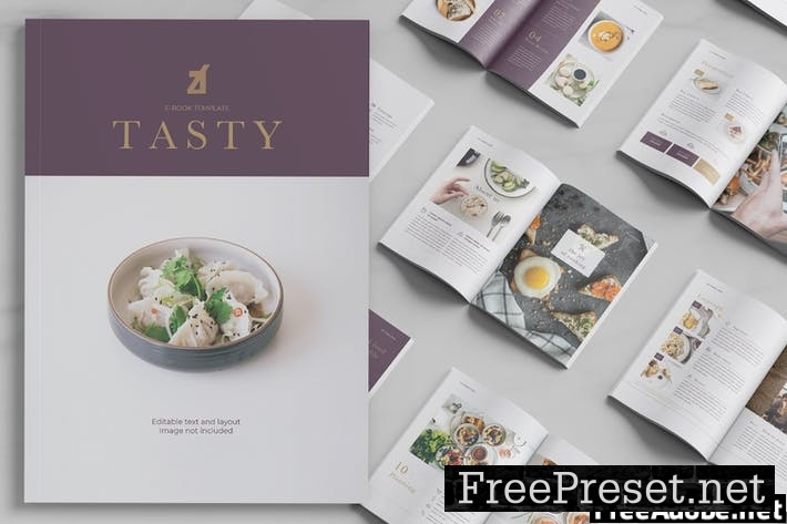 Tasty Cookbook template 5GMKLCB