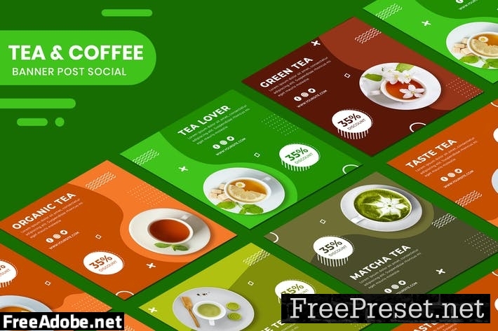 Tea Banner Templates MV6K9J7