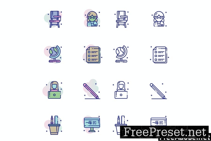 Teacher Icon Pack