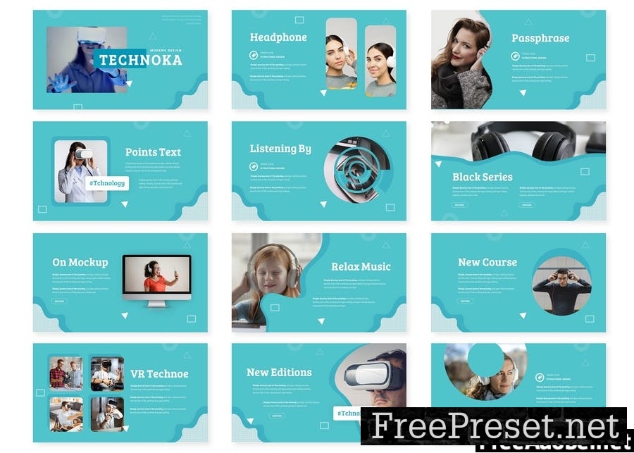 Technoka - Presentation Template MFR86Z6