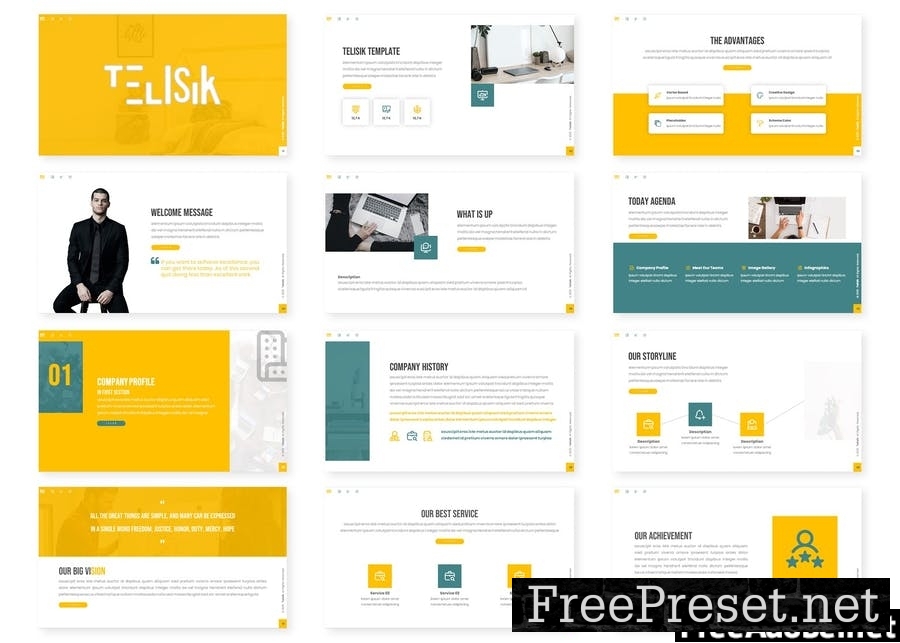 Telisik - Presentation Template