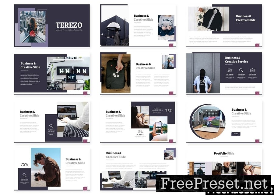 Terezo - Presentation Template RXXCEYR