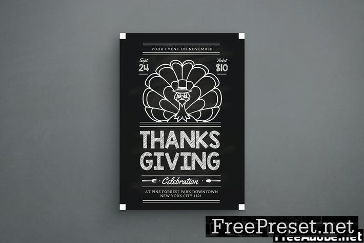 Thanksgiving Flyer QZHCPN5