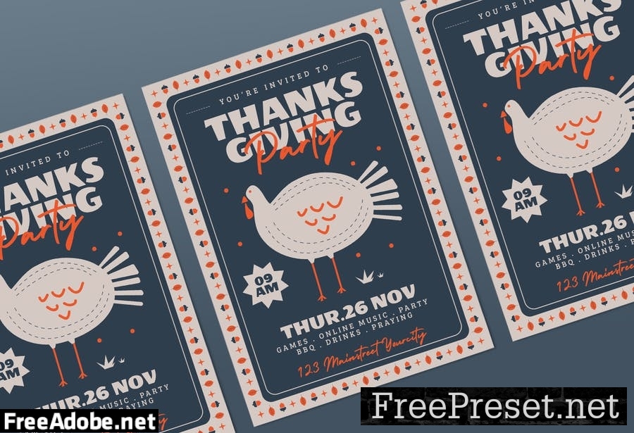 Thanksgiving Flyer Pack