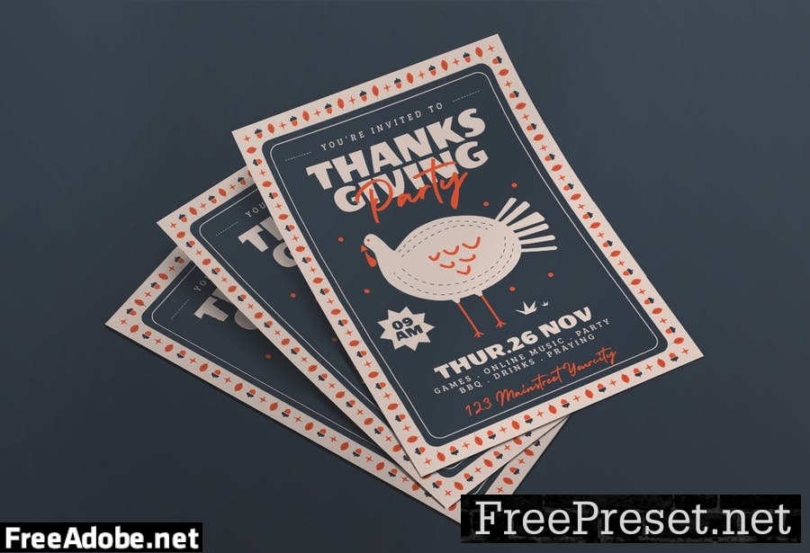 Thanksgiving Flyer Pack