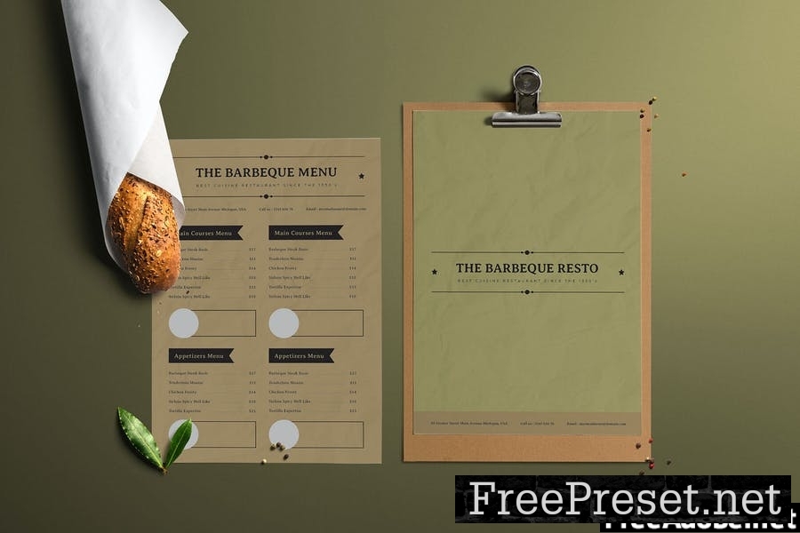 The Barbeque | Restaurant Menu JQ2LQZP