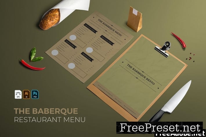 The Barbeque | Restaurant Menu JQ2LQZP