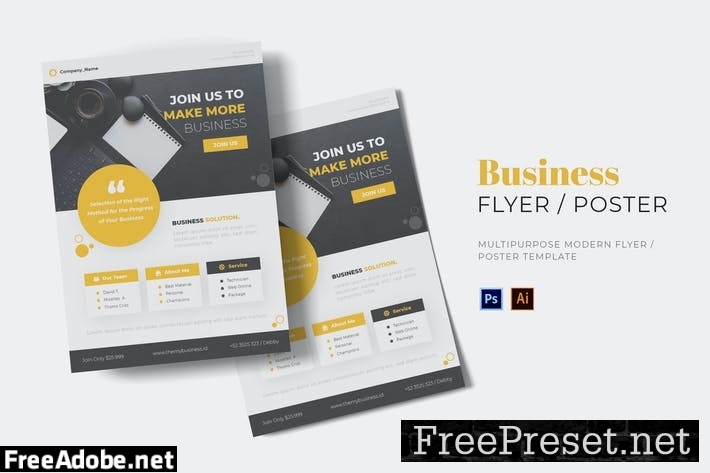 The Business Flyer MGEK3JK