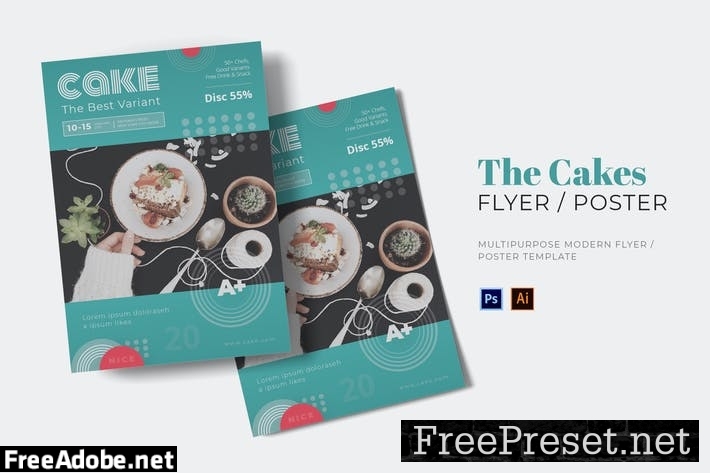 The Cakes Flyer AENVW7P