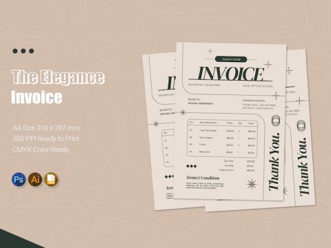 The Elegance Invoice RYCTDRU