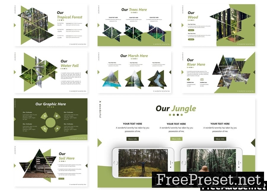 The Forest | Google Slides Template 7DGSUYV
