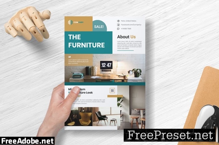 The Furniture - Flyer 3BVZFH7