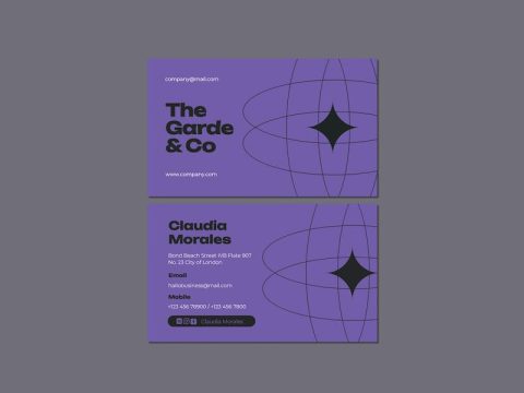 The Garde & Co Business Card
