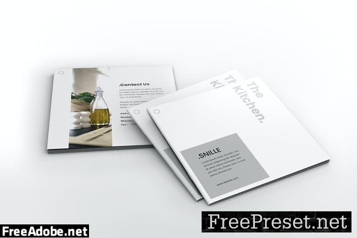 The Kitchen Square Brochure Template PXC8MQE