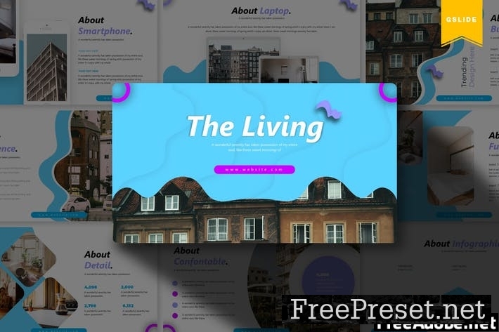 The Living | Google Slides Template 7G3ADN6