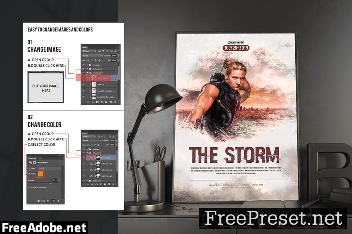 The Storm Movie Poster/Flyer DV7KJ9Y