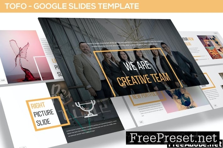 Tofo - Multipurpose Google Slides Template WM4JQU