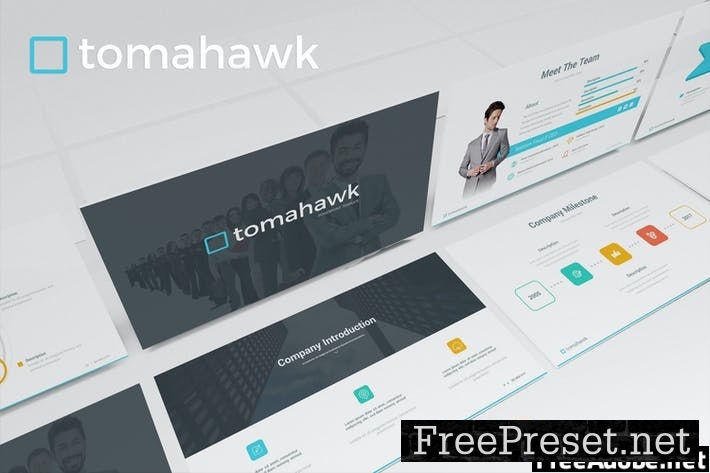 Tomahawk - Google Slides Template W3HA3F