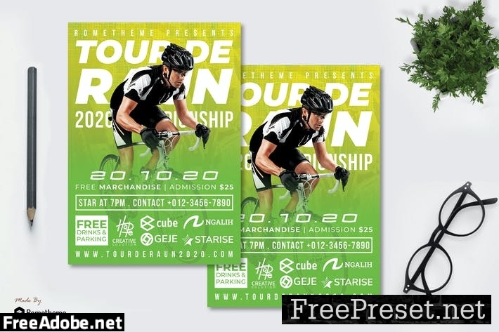 Tour de Raun Flyer - Race Flyer RB M4RMTZA