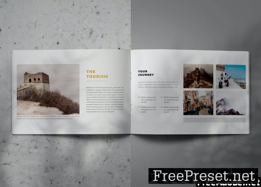 TOURISM - Indesign Brochure Lookbook Template