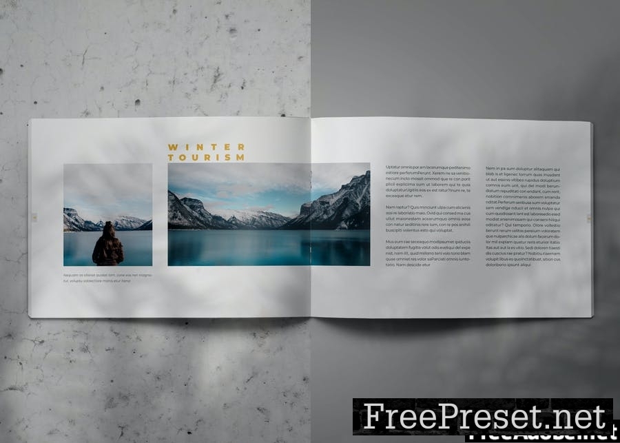 TOURISM - Indesign Brochure Lookbook Template