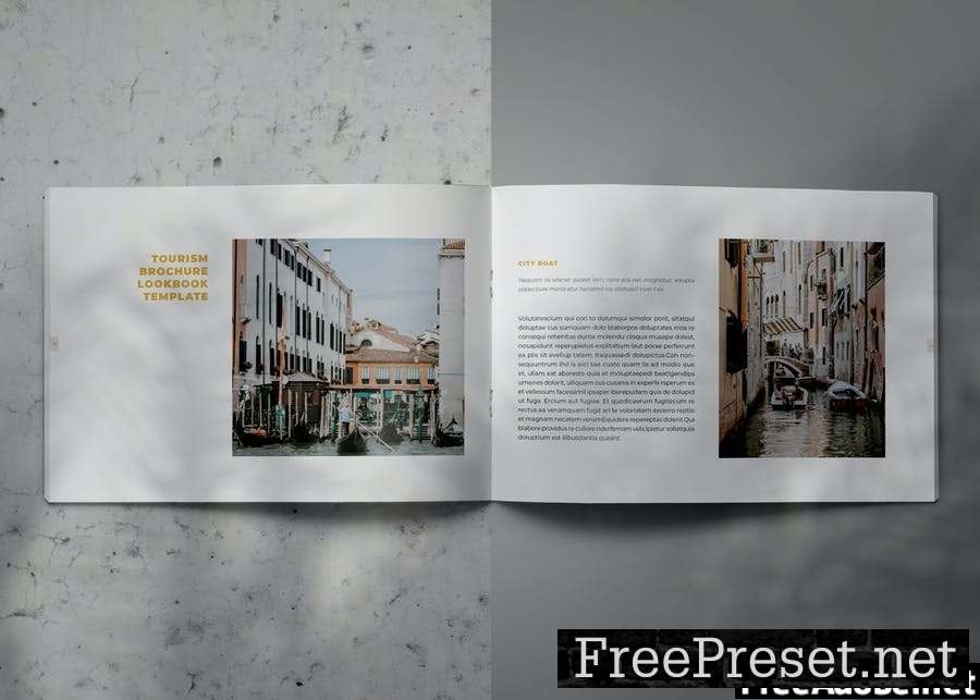 TOURISM - Indesign Brochure Lookbook Template