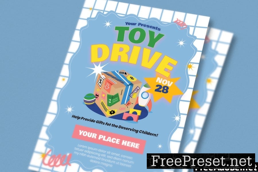 Toy Drive Flyer Set