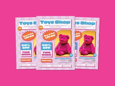 Toys Shop Flyers QXNSZ73
