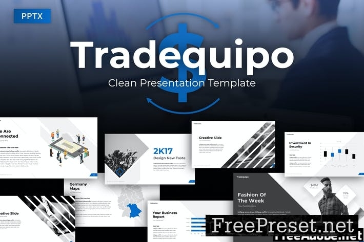 Tradequipo Business Presentation Template AFW8NFH