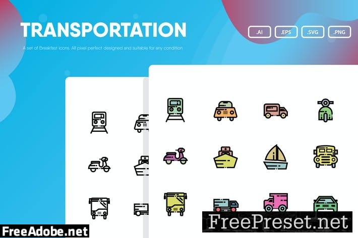 Transportation Icon Pack SGXU4RE