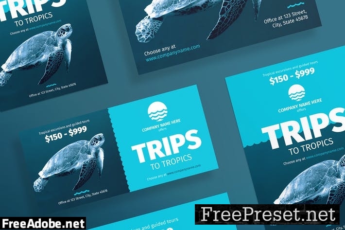 Travel Agency Flyer and Poster Template SRV8NC