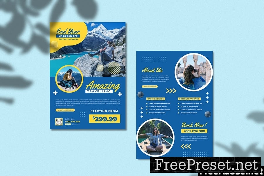 Travel Agent Year End Promo Flyer