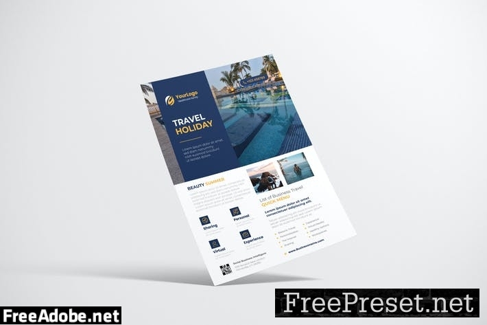 Travel Business Flyer Design UNTRTZA