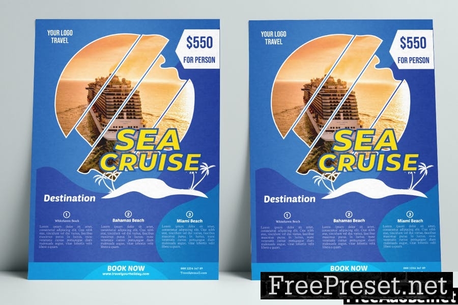 Travel Destination Flyer vol 2