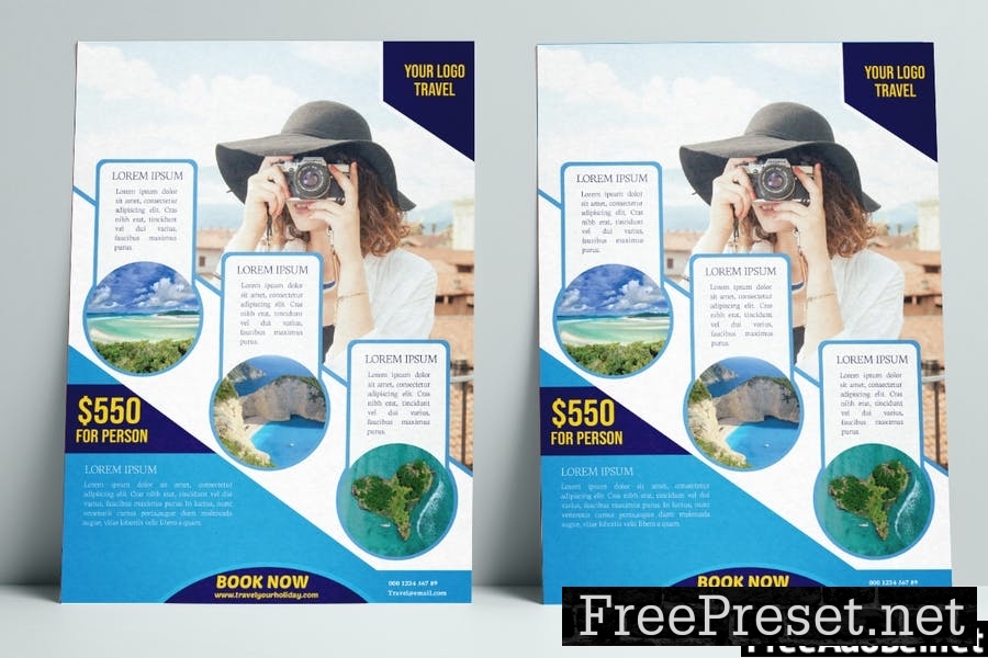 Travel Destination Flyer vol 4